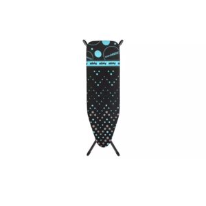 Minky 122x38cm Scorch Resist Ironing Board - Black